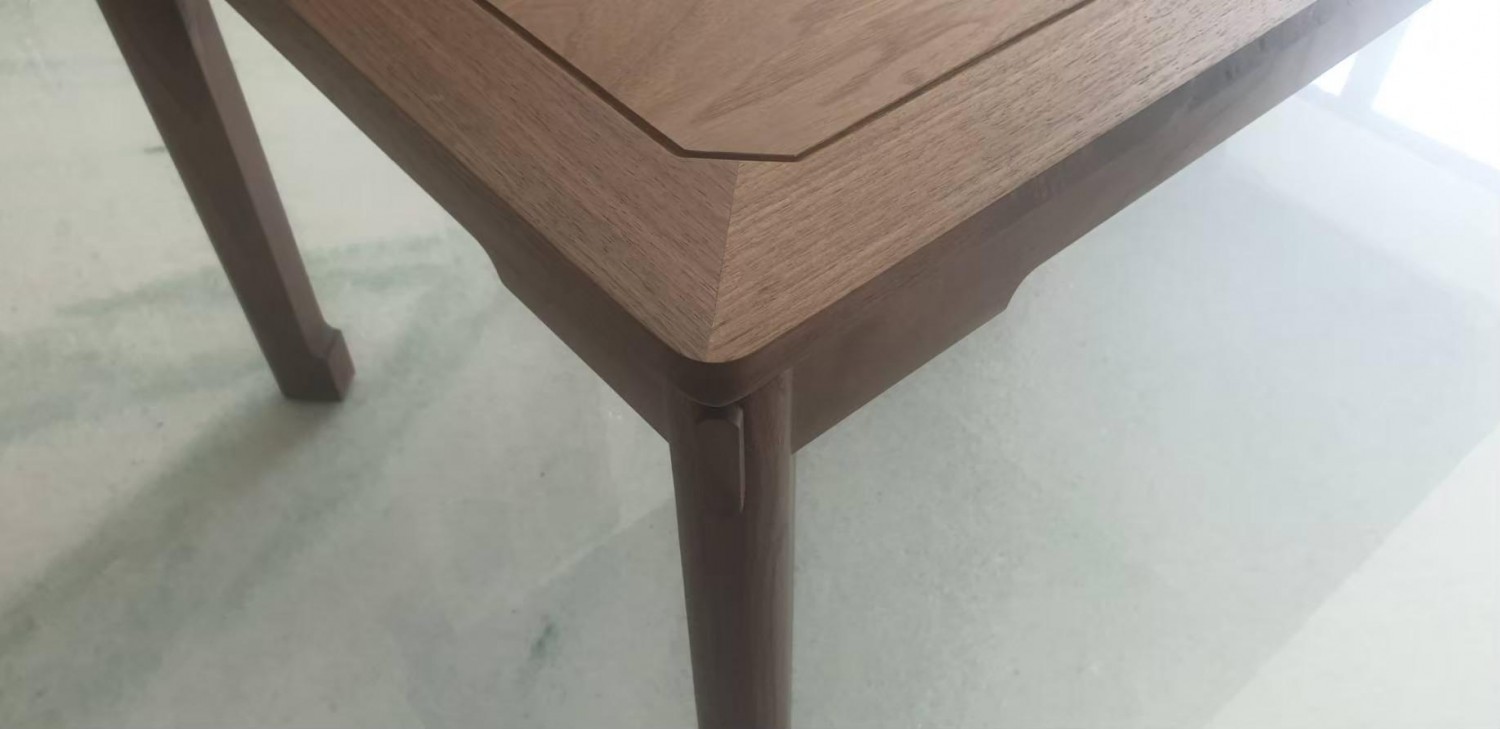 DE-0081實木質感餐桌造型訂製