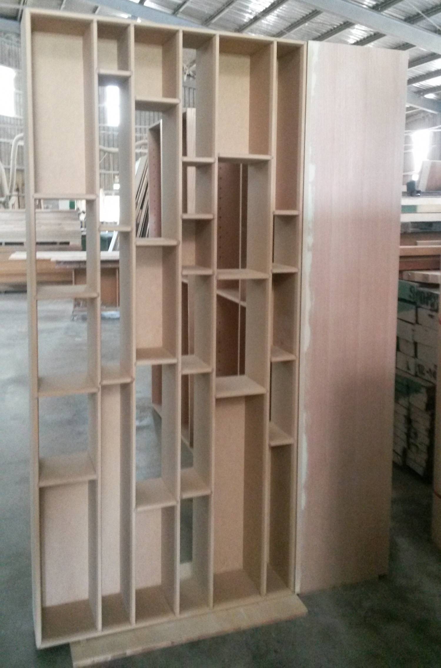 BK-0009木頭書櫃製作